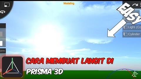 Cara Membuat Langit Di Prisma 3D
