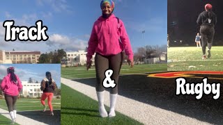 Week In The Life As A Track &amp; Rugby Athlete During Quarantine 2021 | Vibequeeen !