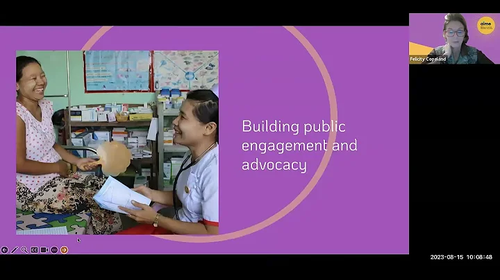 AIME Webinar Series - Building Public Engagement & Advocacy