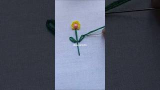 Easy Embroidery #embroidery #sewing #switch #flowers #fashion #youtubeshorts #shorts