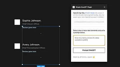 ChatGPT for Figma Plugin