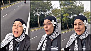 Shiera & Ijoy || Briskwalk Berdua.. Baru Jalan Sikit Dah Singgah Gerai Minum 😀