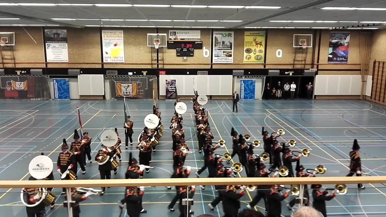 Jachthoorn & Trompetterkorps Edelweiss - LBT Concours 2015 Venray: Limburgs Kampioen!