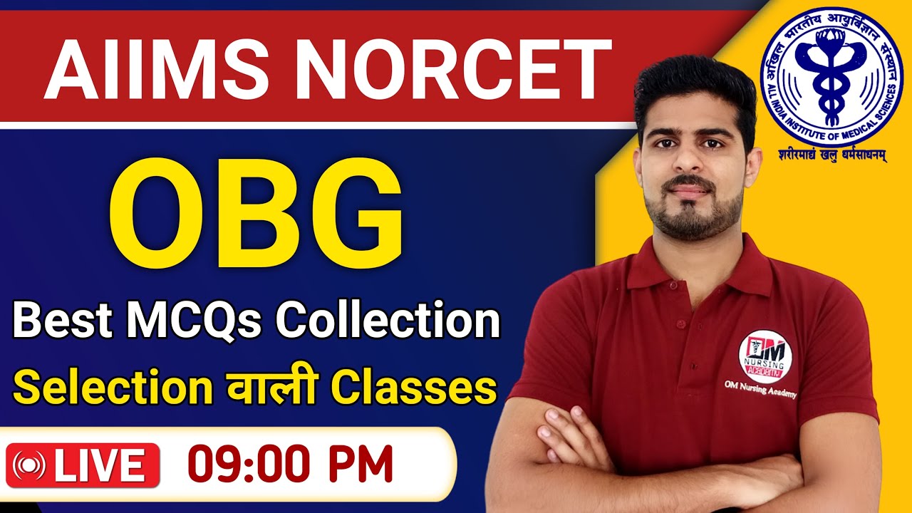 OBG Best MCQs for AIIMS NORCET BY ANIL KANTIWAL