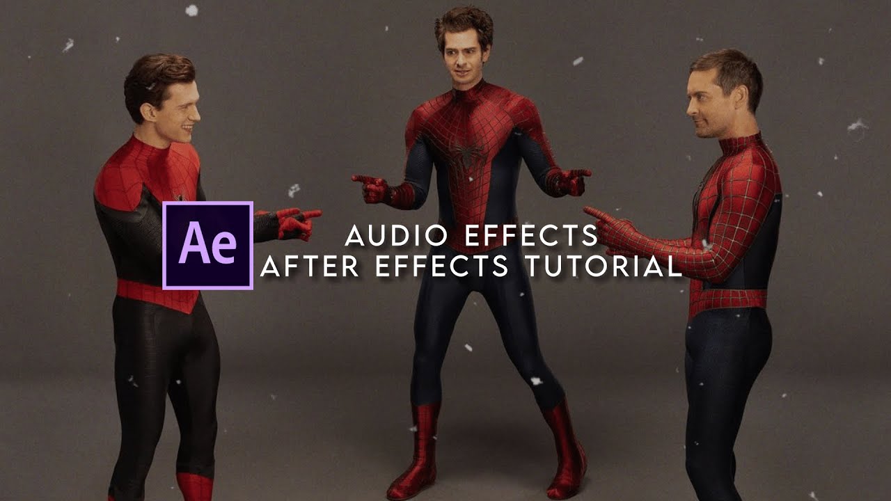 audio effects (bass & treble, high-low pass, reverb, stereo mixer) | after effects tutorial