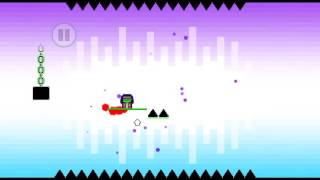 Dashy Square: Level 2: Neon Lights: Demon Key Collected!!!