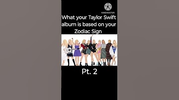 What your Taylor Swift album is based on your Zodiac Sign Pt.2 #taylorswift #zodiac #erastour
