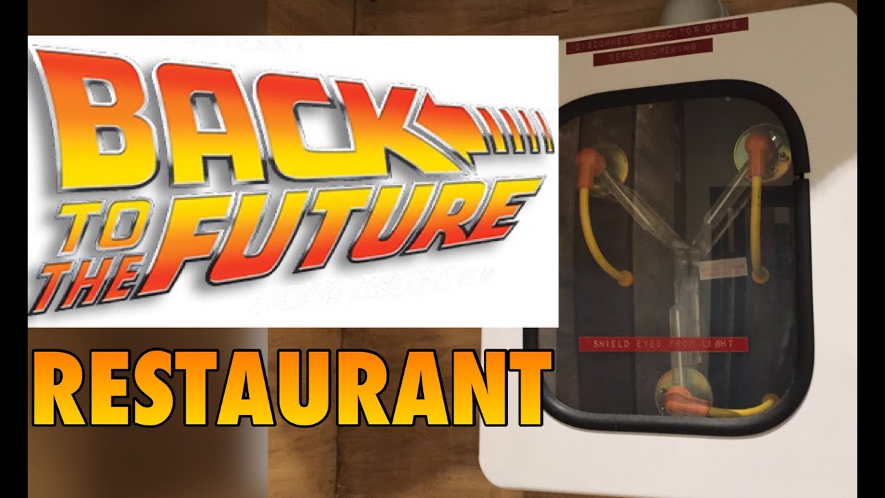 back to the future 2 cast BACK to the FUTURE Restaurant in Japan! Great Scott!!!