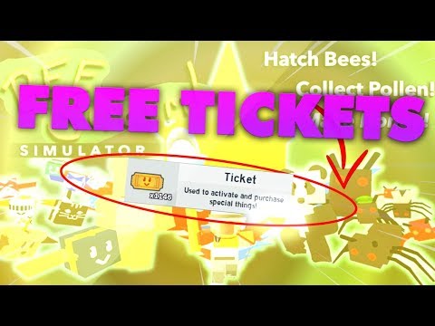 Roblox Bee Swarm Simulator Free Tickets Glitch How To Get Free