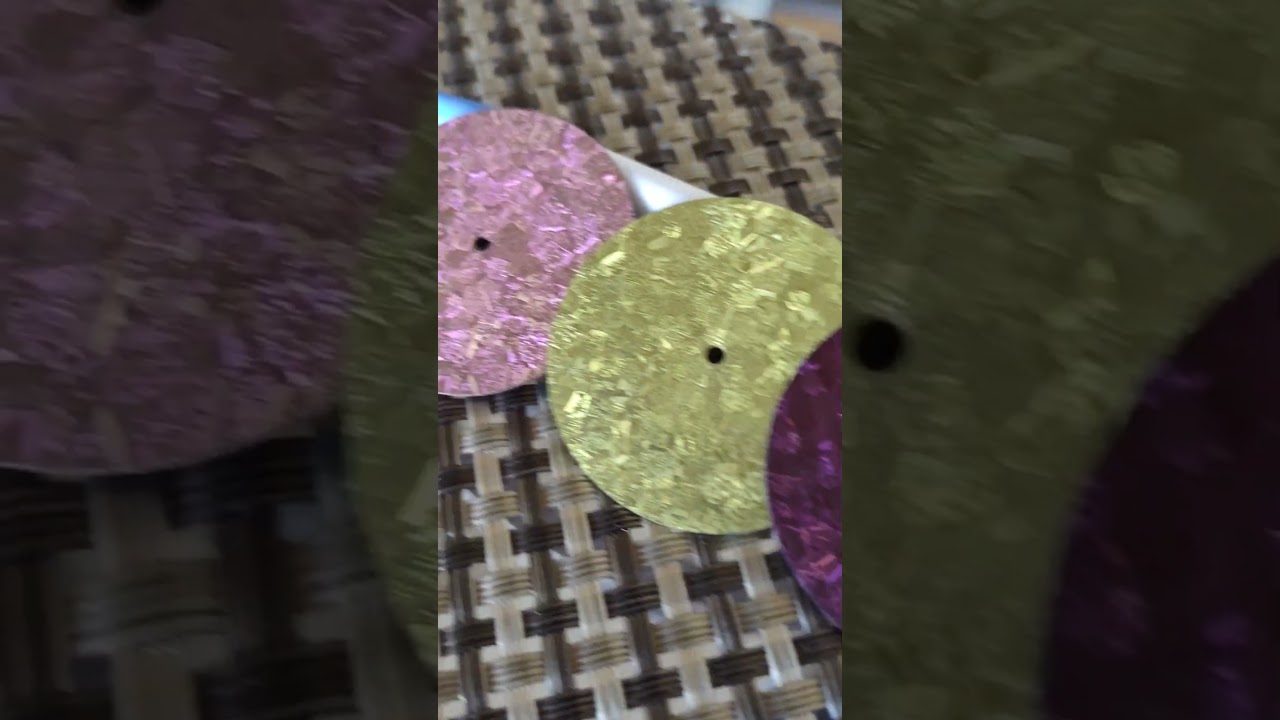 Few colored crystalized titanium dial I made . 