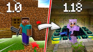 Minecraft BUT the Version UPDATE EVERY 10 MINUTES !