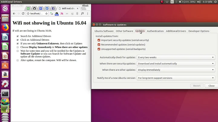 Wifi not working after installing ubuntu 16.04 (fixed)