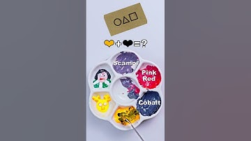 Squid Game 2 Colors (Part 1) Mix ASMR ! Guess the color ! #guessthecolor #asmr #satisfying #shorts