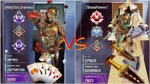 Chipinator vs SbudaForever Firing Range 1v1 (Apex Legends)