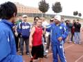 manny pacquiao training with onyok and benjie paras and me