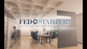 FedStarter - The key to building federal past performance quickly