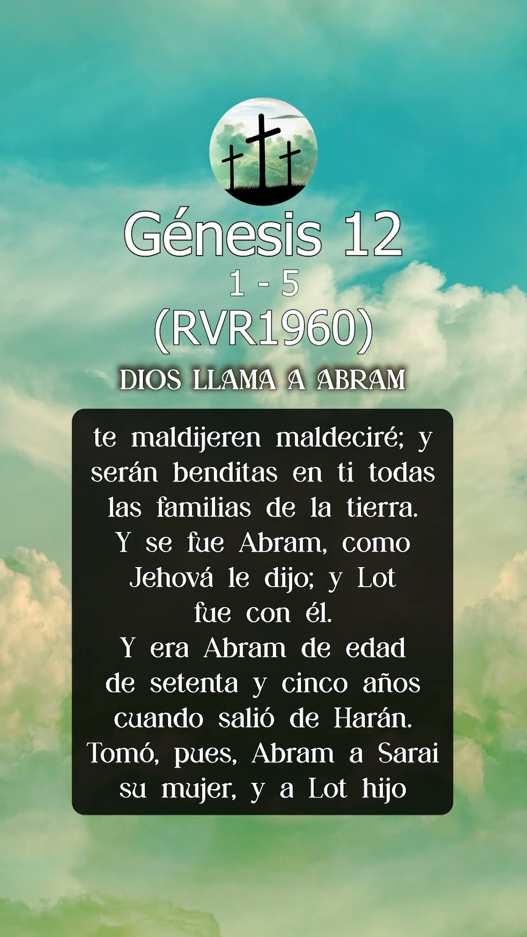 La Biblia G nesis 12 1 5 genesis genesis12 fe biblia La Biblia G nesis 12 1 5 genesis genesis12 fe biblia