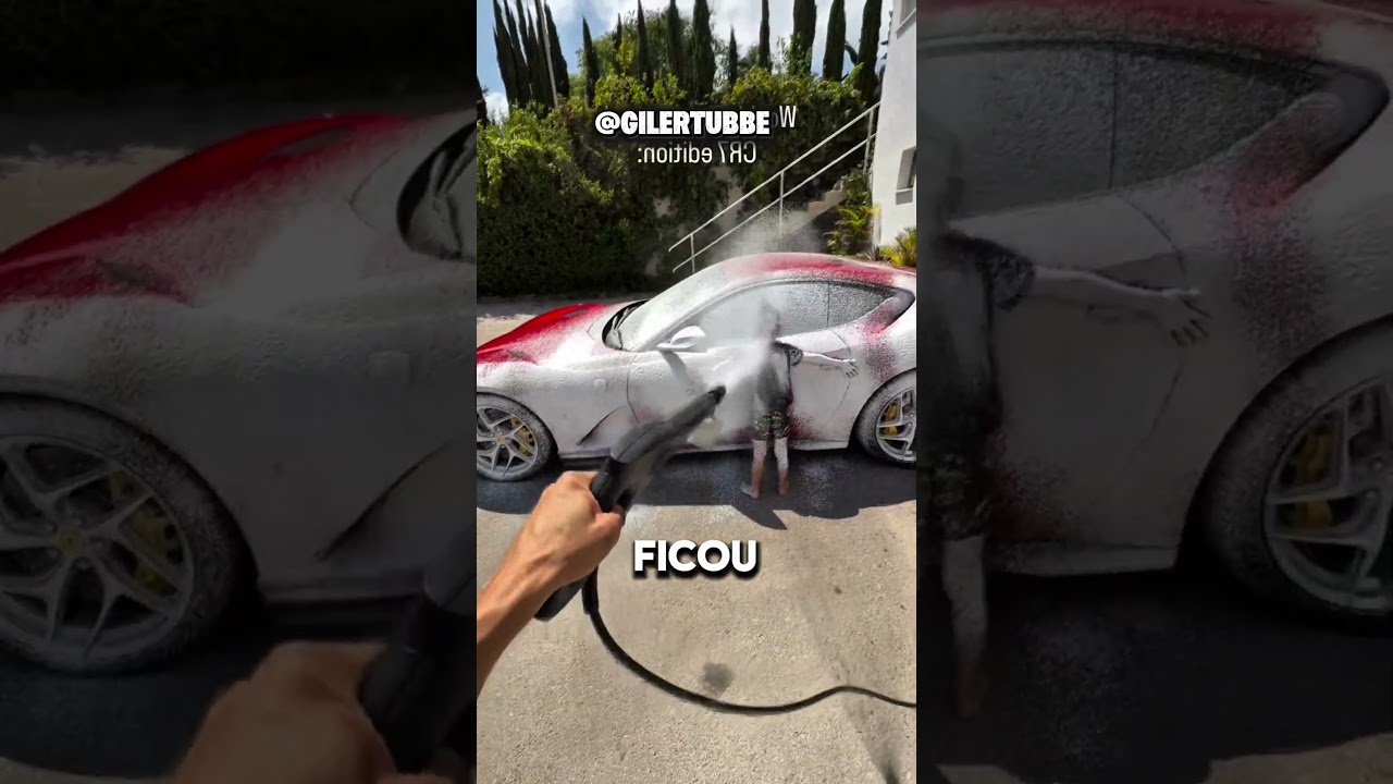 Atrapalhei meu pai lavando a Lamborghini #curiosidades #incrível
