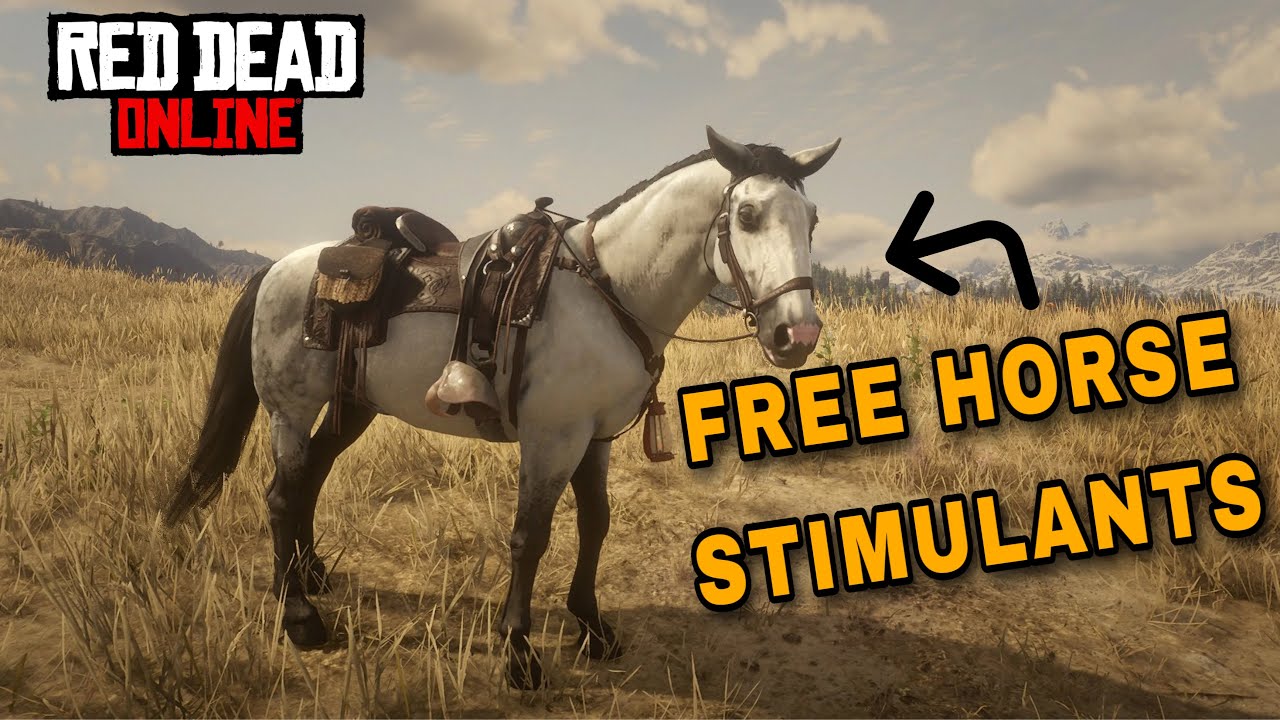 Red Dead Online FREE HORSE STIMULANTS AND TONICS YouTube