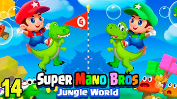 Best Game Like Super Mario Super Mano Bros - Jungle World Android ios Gameplay Part 14
