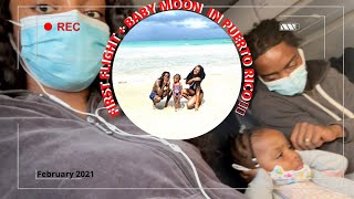 Our first Flight + Baby Moon in Puerto Rico!!!!!!