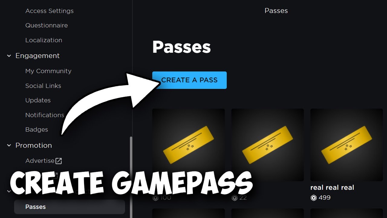 2023) How to make a Gamepass on Roblox - Stealthy Gaming