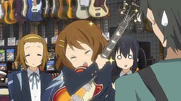 K-ON! - Yui gets her guitar fixed