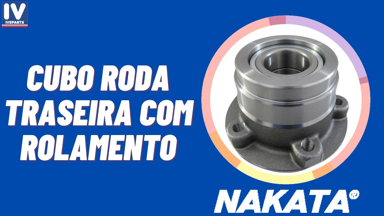 CUBO RODA TRASEIRA COM ROLAMENTO RENAULT MASTER 2.8 2002 A 2004