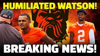 Shedeur Sanders Just HUMILIATED Deshaun Watson So Badly That Andrew Berry Had To Admit It