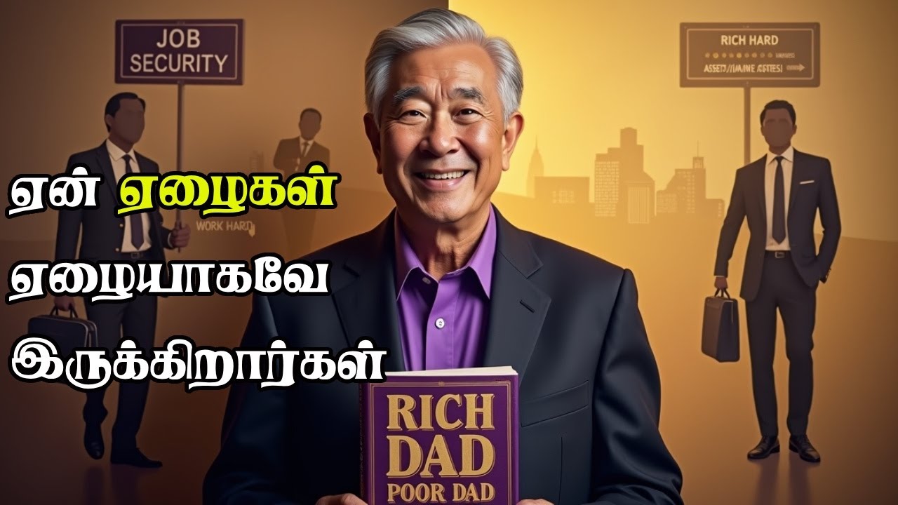 Rich Dad Poor Dad Explained in Tamil | பணக்கார சிந்தனை Vs ஏழை சிந்தனை | வாழ்க்கையை மாற்றும் புத்தகம்