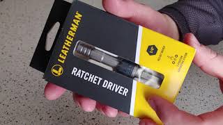 LEATHERMAN RATCHET DRIVER - Трещотка от лезерман, Стеклобой и Кое-что ещё