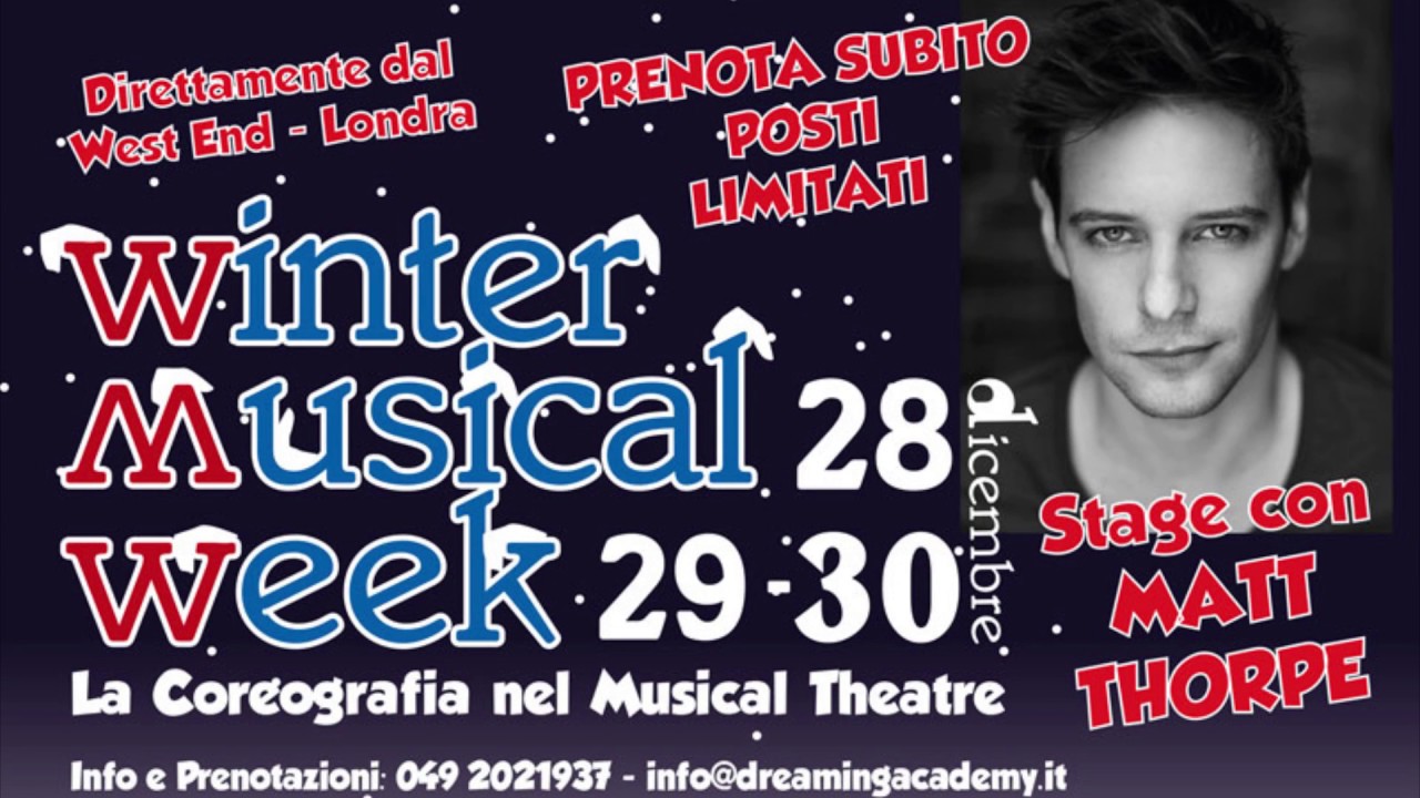 STAGE WINTER MUSICAL WEEK 2016
