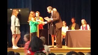 Ciara's 7th Grade Awards Program