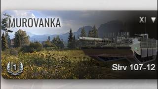 STRV 107-12 - Class I - 5.9k dmg, 1.8k assist, Sniper, Confederate medals
