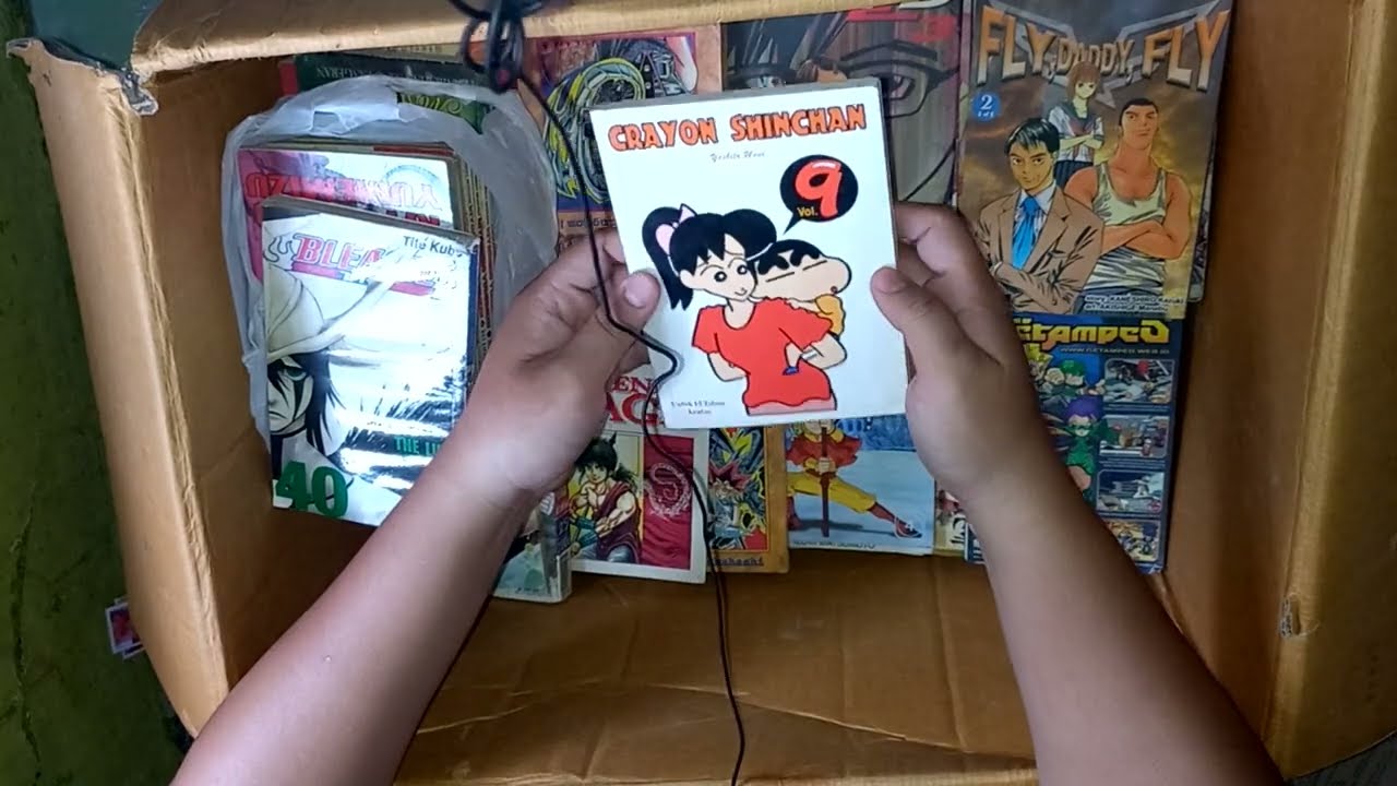 Unboxing 92# Beli buku dan komik random, dapetnya unik unik (manga haul)
