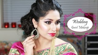 GRWM | Indian Wedding Guest Makeup | Wedding Makeup