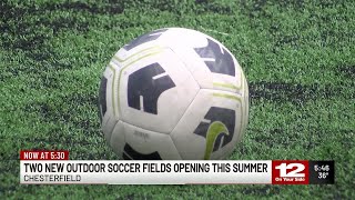 Chesterfield leaders break ground on new outdoor soccer fields