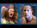 The Rock and The Undertaker attack Stephanie McMahon-Helmsley : SmackDown!, Aug. 10, 2000