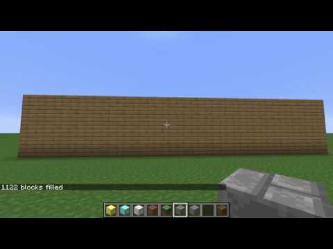 Minecraft Discovering The Hollow Fill Command Youtube