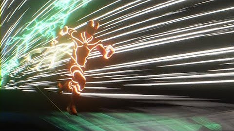 Kid Flash Legacies: The Flash Running To The SPEEDFORCE: *Test* CGI Scene