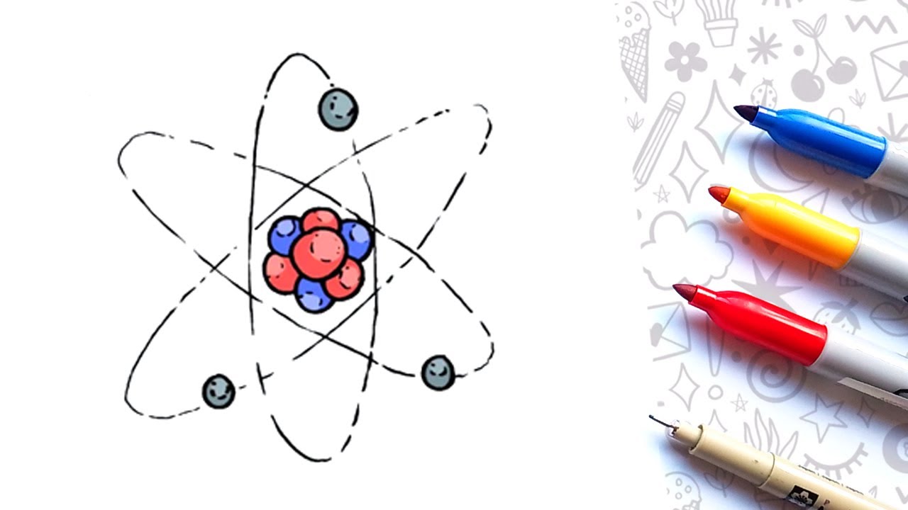 Como Dibujar un Atomo Facil | How to Draw an Atom Easy - thptnganamst.edu.vn