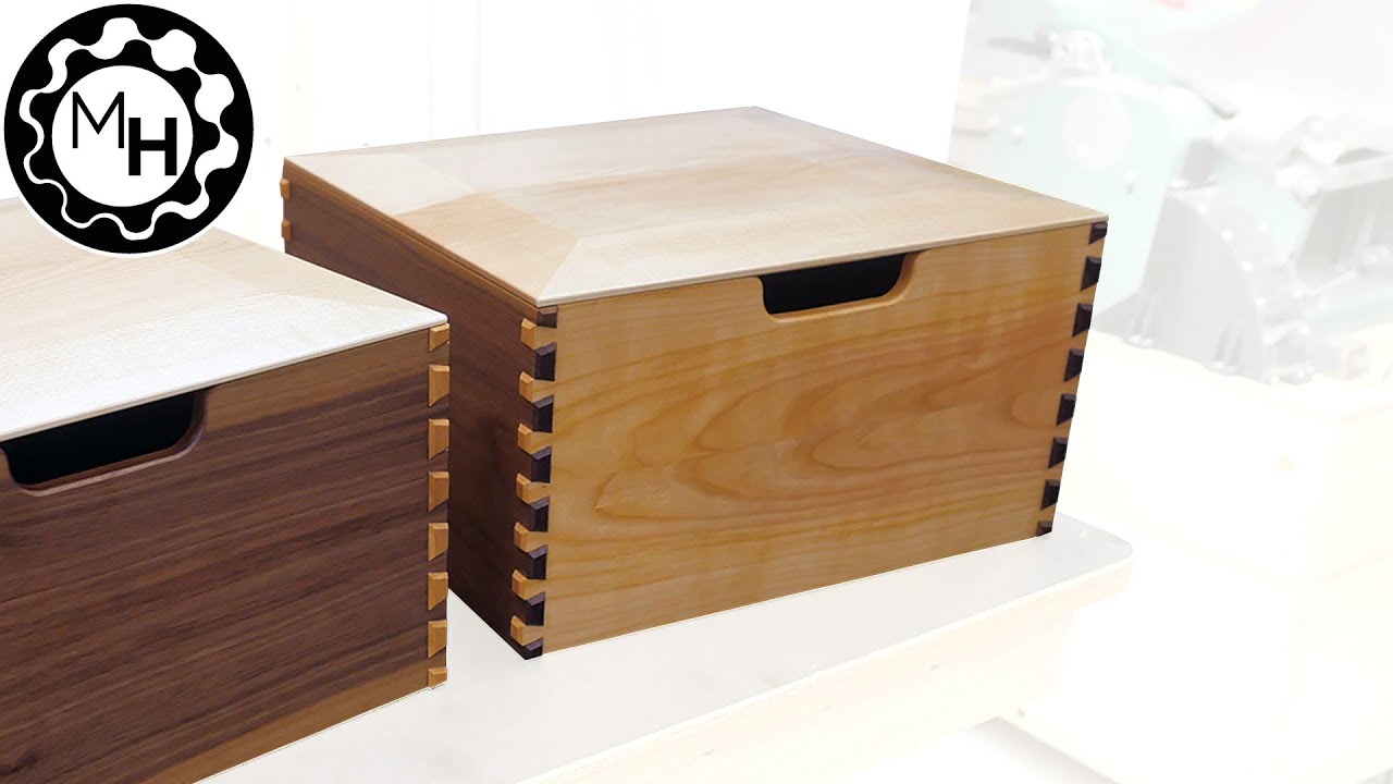 Raised Dovetail Boxes workshop cafe