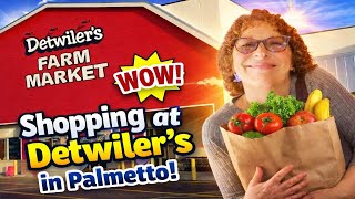 Detwiler’s Farm Market Fresh, Cheap, and INSANE Quality in Palmetto Lets go Shopping!