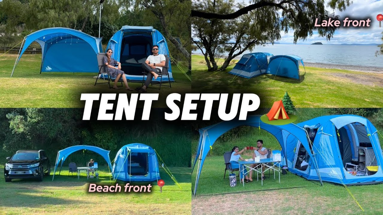 Tent setup torpedo7  air series 300 