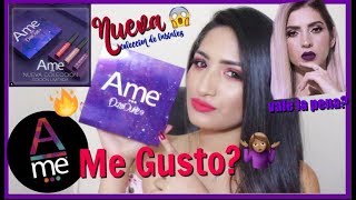 RESEÑA  Coleccion de labiales Dani duke en colaboaracion con Ame cosmeticos VALE LA PENA?