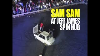 SAM SAM spinning at Jeff James Spin Hub