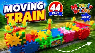 Celebrity How To Make a Moving Train with Miracle Bricks Gears 🚂| DIY Building Blocks Train | Make Train Idea Profile