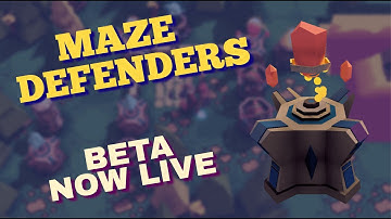 Tower Defense BETA Announce Trailer | Maze Defenders