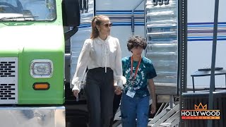 JLo and daughter Emme Muñiz visit Ben Affleck in Los Angeles