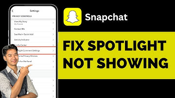 How To Fix Snapchat Spotlight Not Showing Up 2025 !